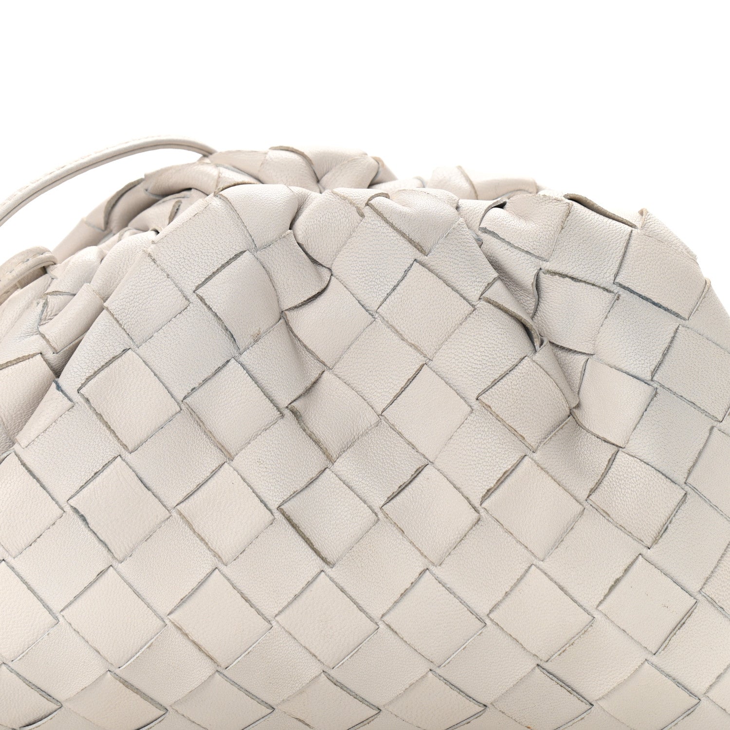 Bottega Veneta Nappa Intrecciato The Mini Pouch Chalk 7 of 9