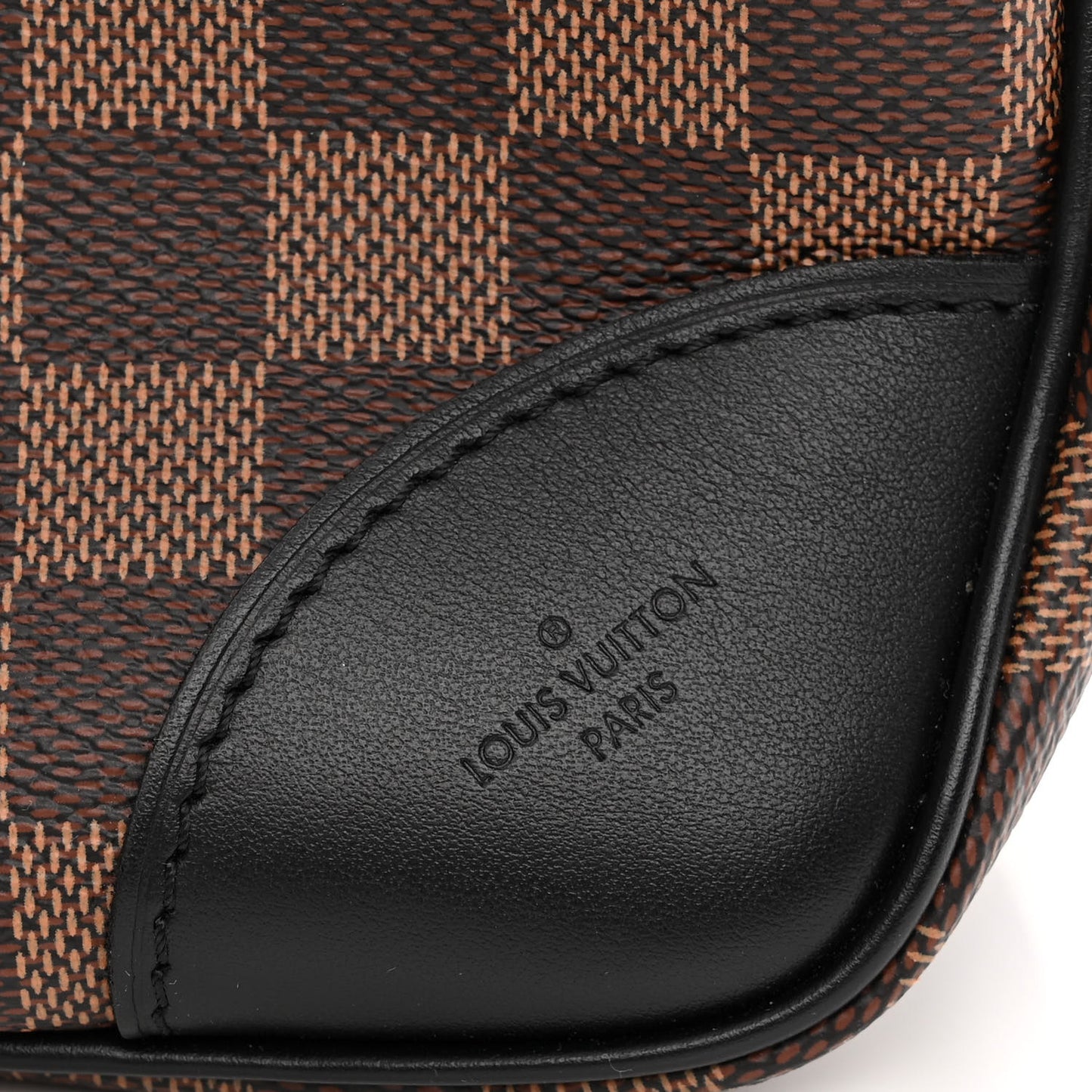 Damier Ebene Odeon MM Black