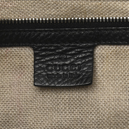 Gucci Calfskin Medium Icon Bit Tote Black 6 of 14