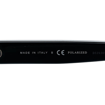 Chanel Acetate Polarized Square Sunglasses 5417 Black 6 of 8