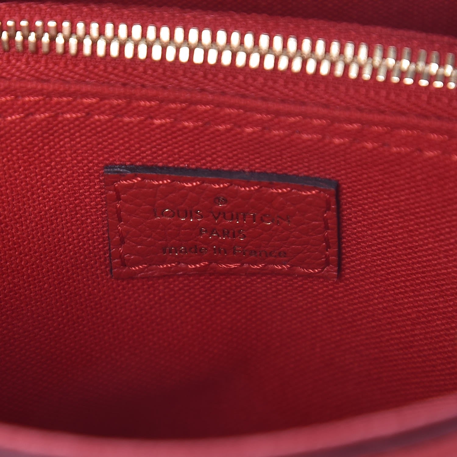 Louis Vuitton Empreinte Montaigne Nano Cherry 7 of 13