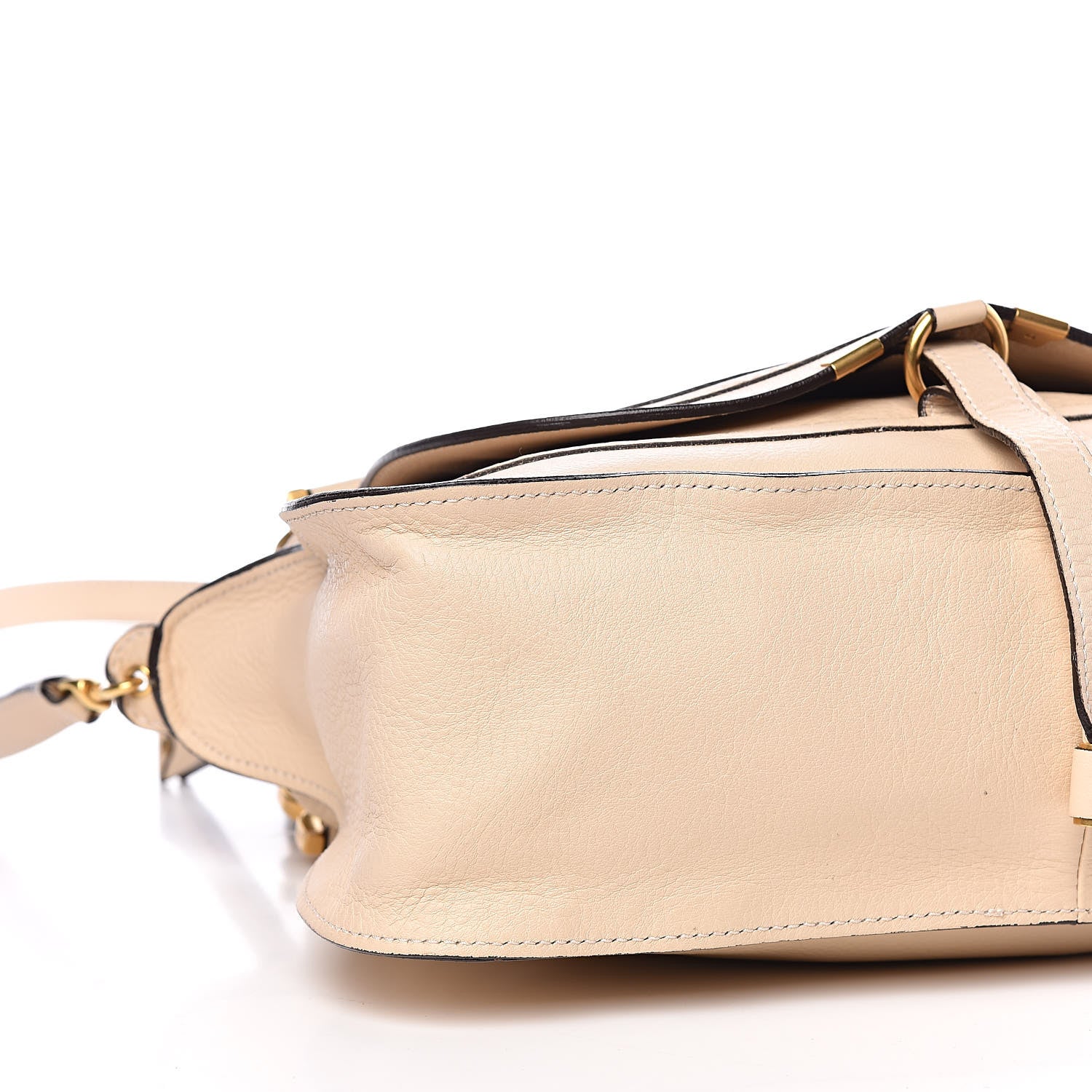 Chloe Calfskin Medium Marcie Satchel Powder Beige 13 of 14