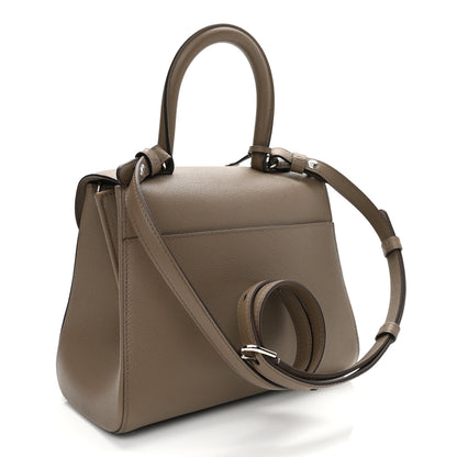 Delvaux Rodeo Calfskin PM Brillant Satchel Taupe 3 of 10