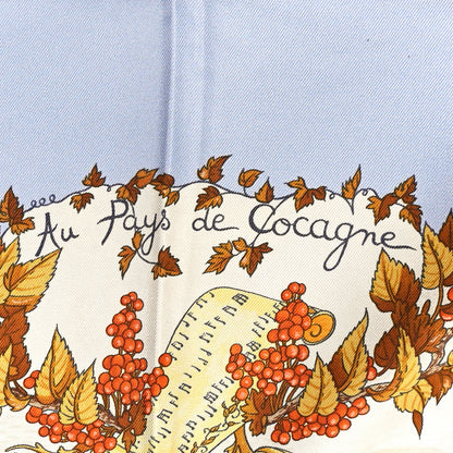 Hermes Silk Au Pays De Cocagne Scarf 90 5 of 5
