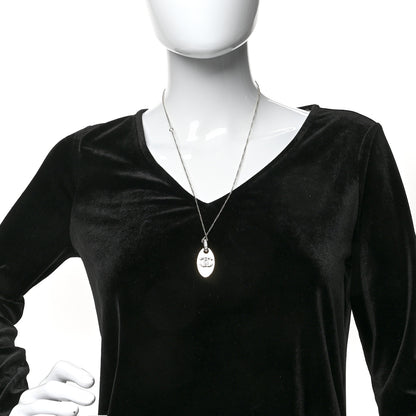Chanel Crystal CC Pendant Necklace Gold 2 of 5