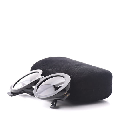 Gucci Acetate Round GG Sunglasses GG0319S Black 11 of 11
