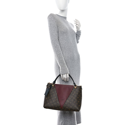 Louis Vuitton Monogram V Tote MM Bordeaux 2 of 9