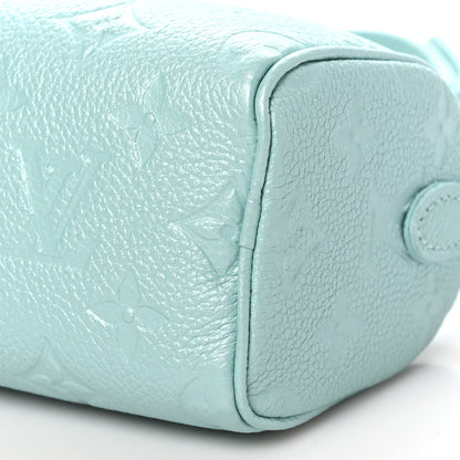 Louis Vuitton Empreinte Monogram Nano Speedy Pearly Lagoon Turquoise 9 of 9