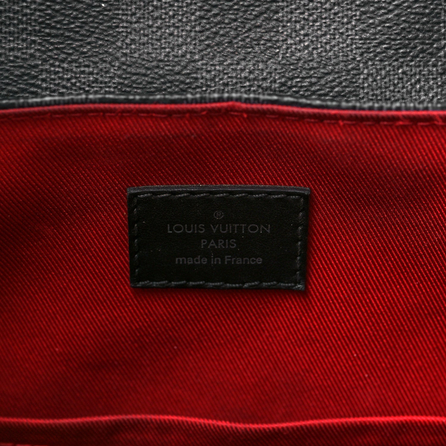 Louis Vuitton Damier Graphite Utility Backpack Red 5 of 10