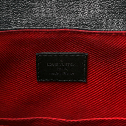 Louis Vuitton Damier Graphite Utility Backpack Red 5 of 10