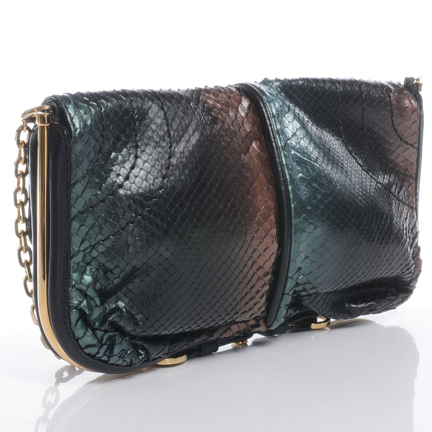 Python Arad Clutch Bag