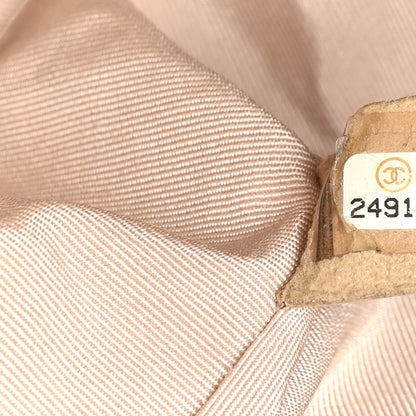 Chanel Caviar Chevron Quilted Small Boy Flap Light Beige 7 of 11