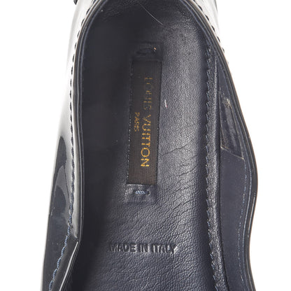 Louis Vuitton Patent Calf Oxford Ballerina Flats 36 Black 9 of 12