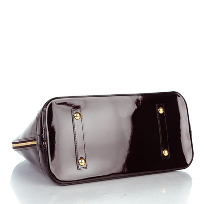 Louis Vuitton Vernis Alma GM Amarante 4 of 9