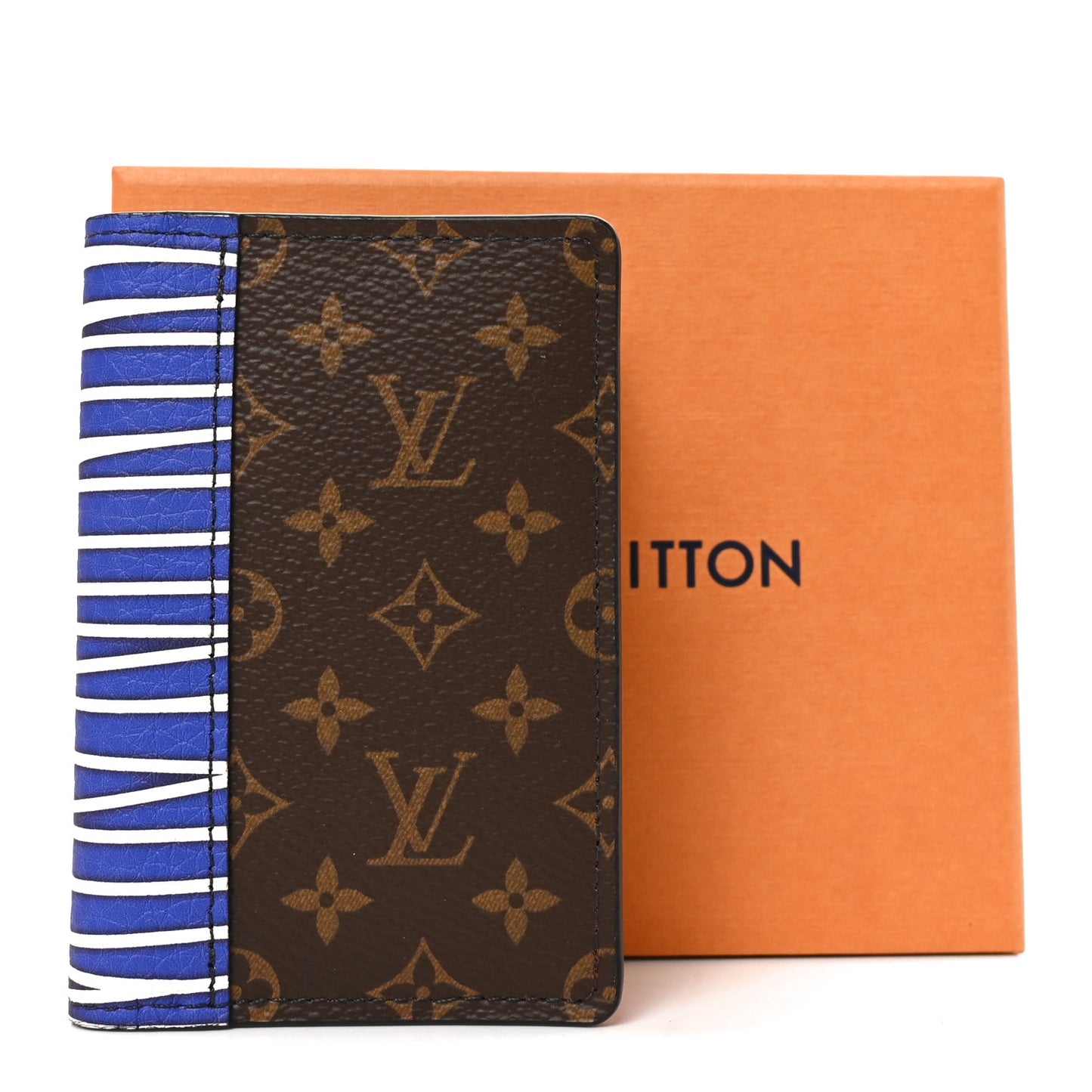 Monogram Patchwork Pocket Organizer NM