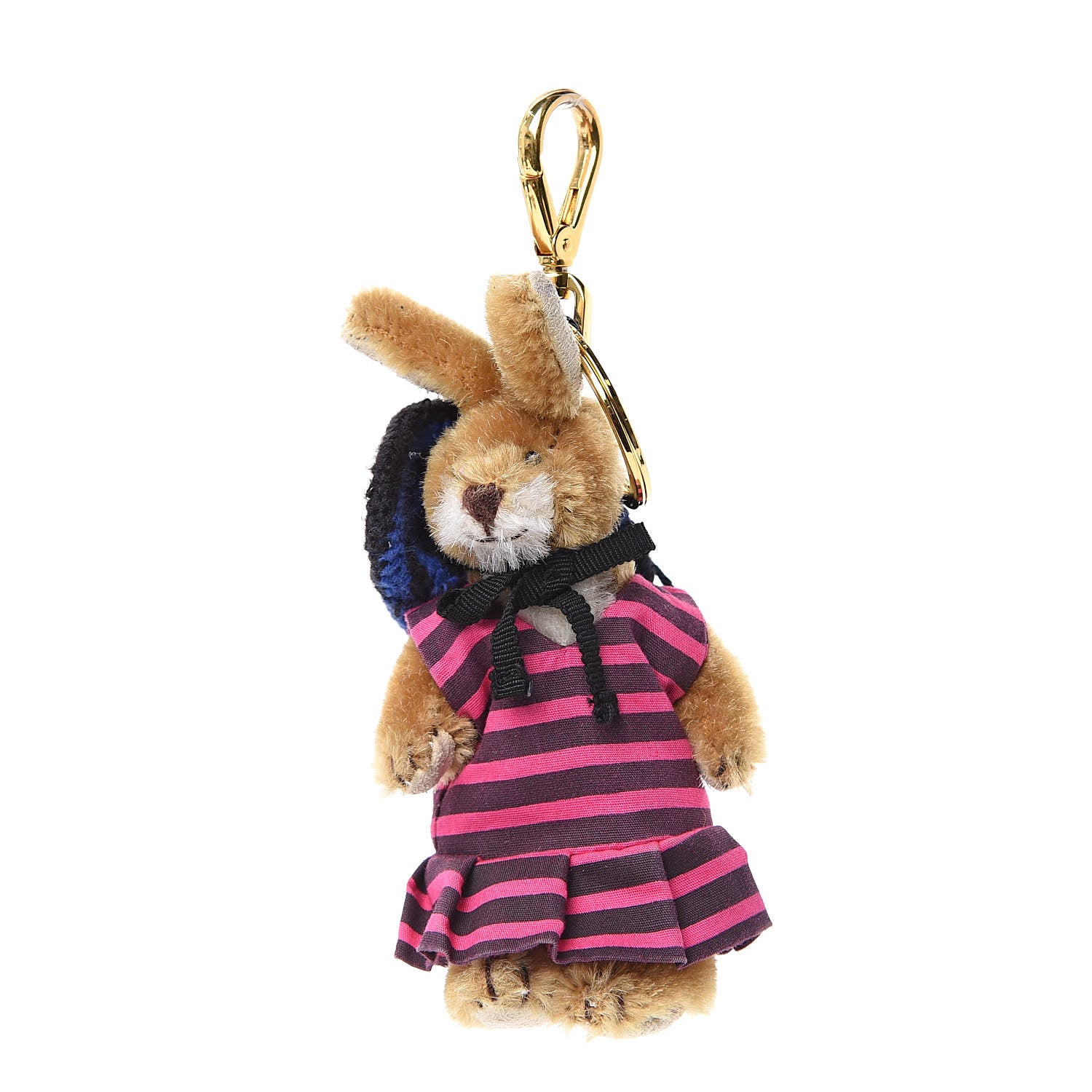Prada Trick LuLu Keychain Charm Naturale Fuxia 1 of 3