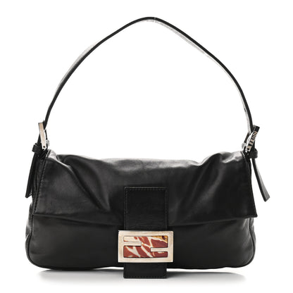 Fendi Lambskin Baguette Black 1 of 8