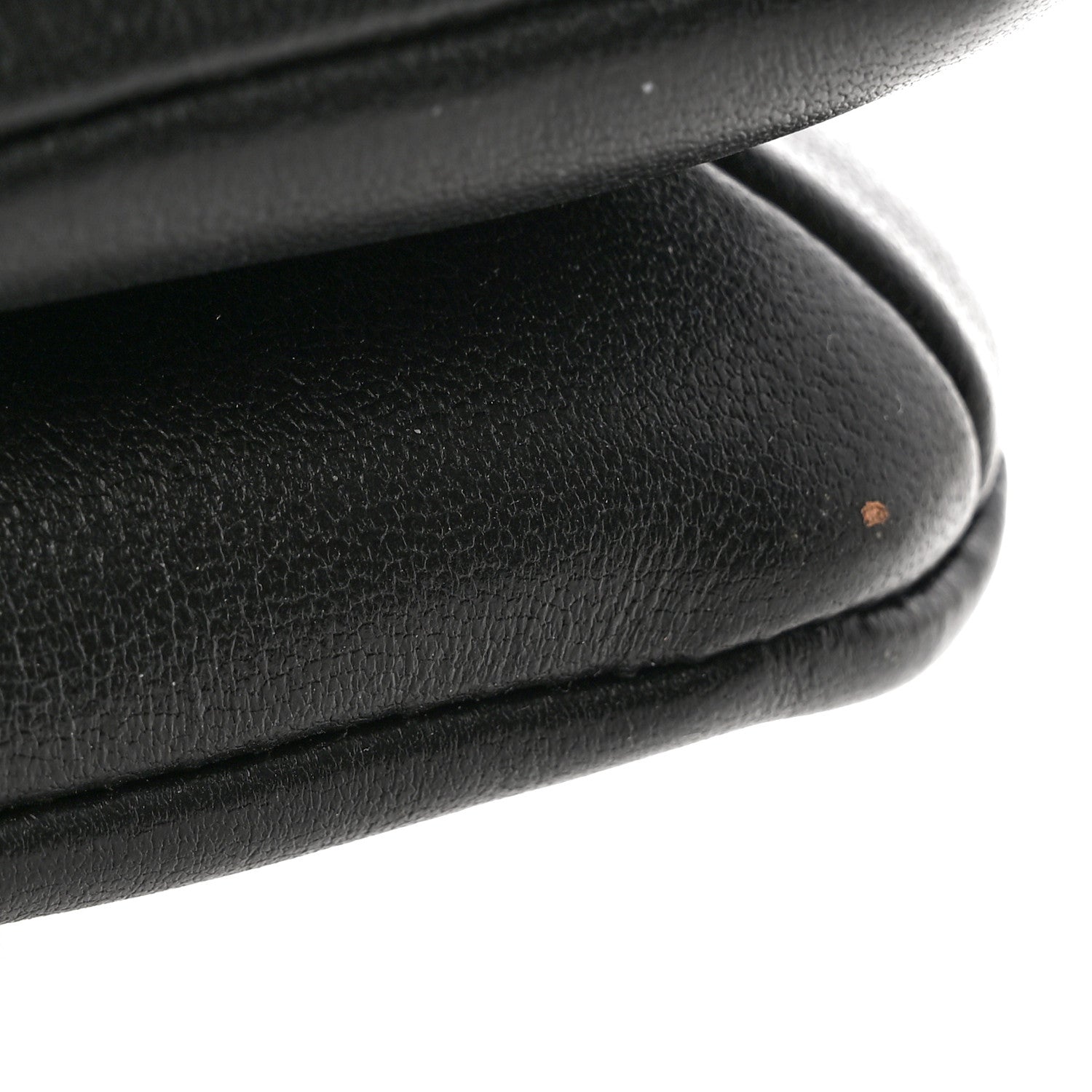 Louis Vuitton Lambskin Embossed Monogram Pochette Coussin Black 13 of 18