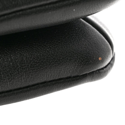 Louis Vuitton Lambskin Embossed Monogram Pochette Coussin Black 13 of 18