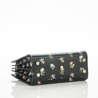 Saint Laurent Calfskin Prairie Printed Nano Sac De Jour Black Multicolor 4 of 7
