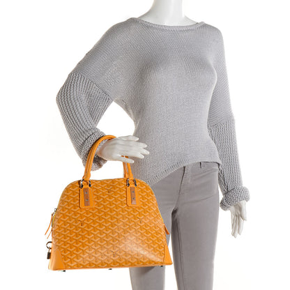 Goyard Goyardine Sac Vendome PM Yellow 2 of 10