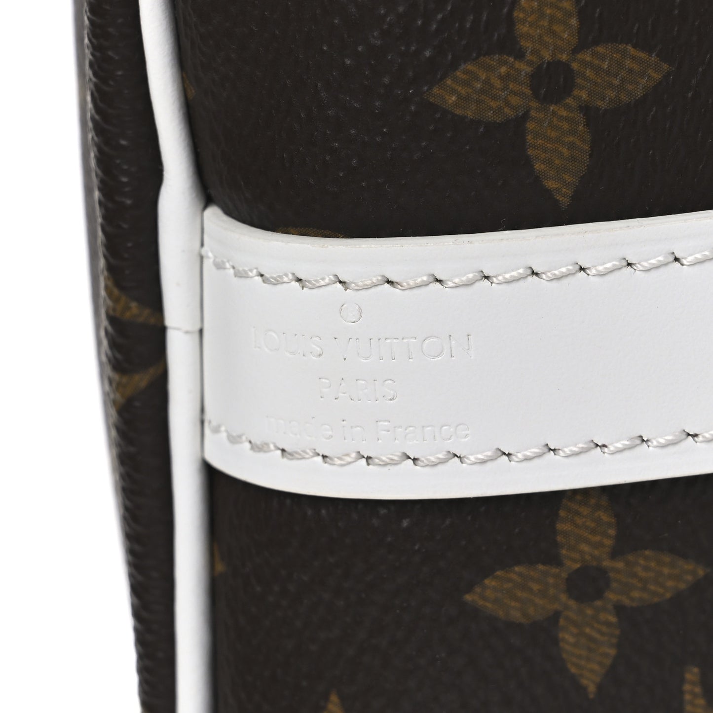 Monogram LV Match Speedy Bandouliere 25 White