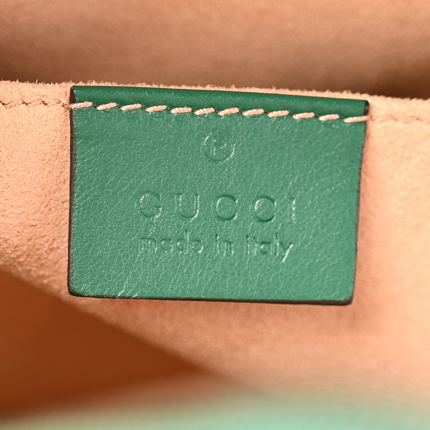 Gucci Calfskin Matelasse GG Marmont Dome Backpack Emerald Green 6 of 11