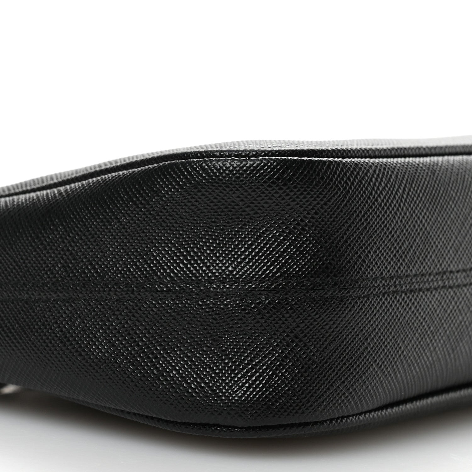 Prada Saffiano Lux Re-Edition 2005 Shoulder Bag Black 11 of 12