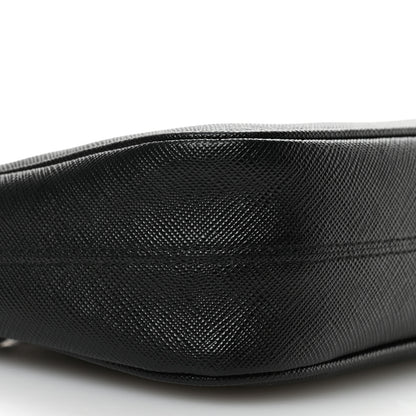 Prada Saffiano Lux Re-Edition 2005 Shoulder Bag Black 11 of 12