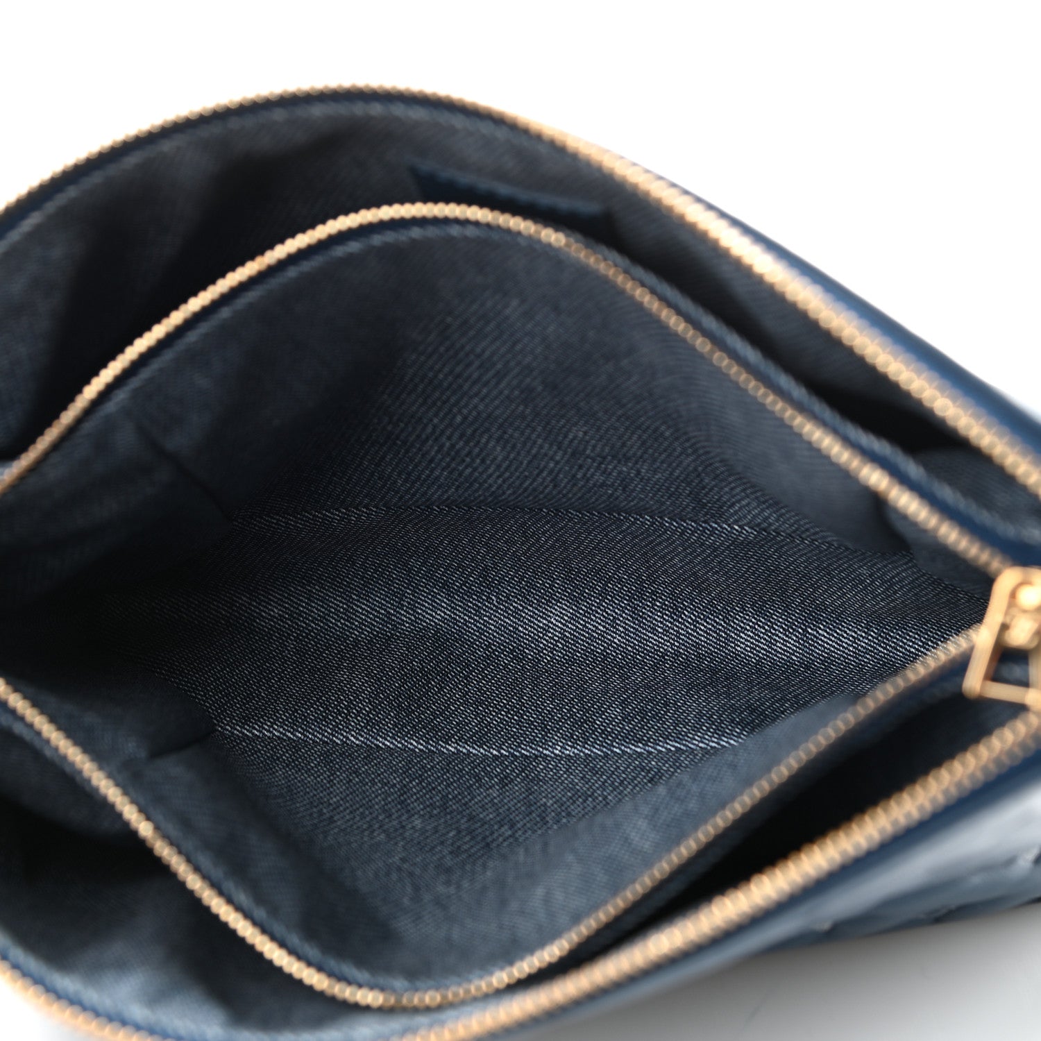 Louis Vuitton Lambskin Embossed Monogram Coussin PM Denim Blue 6 of 11