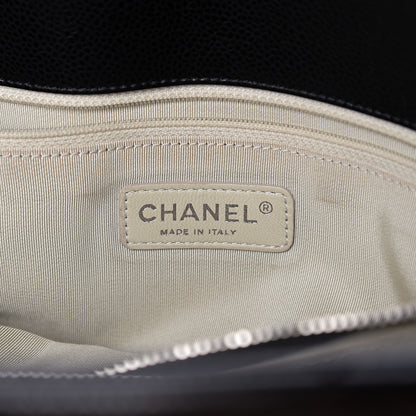 Chanel Caviar Quilted CC Timeless Tote Black 5 of 12