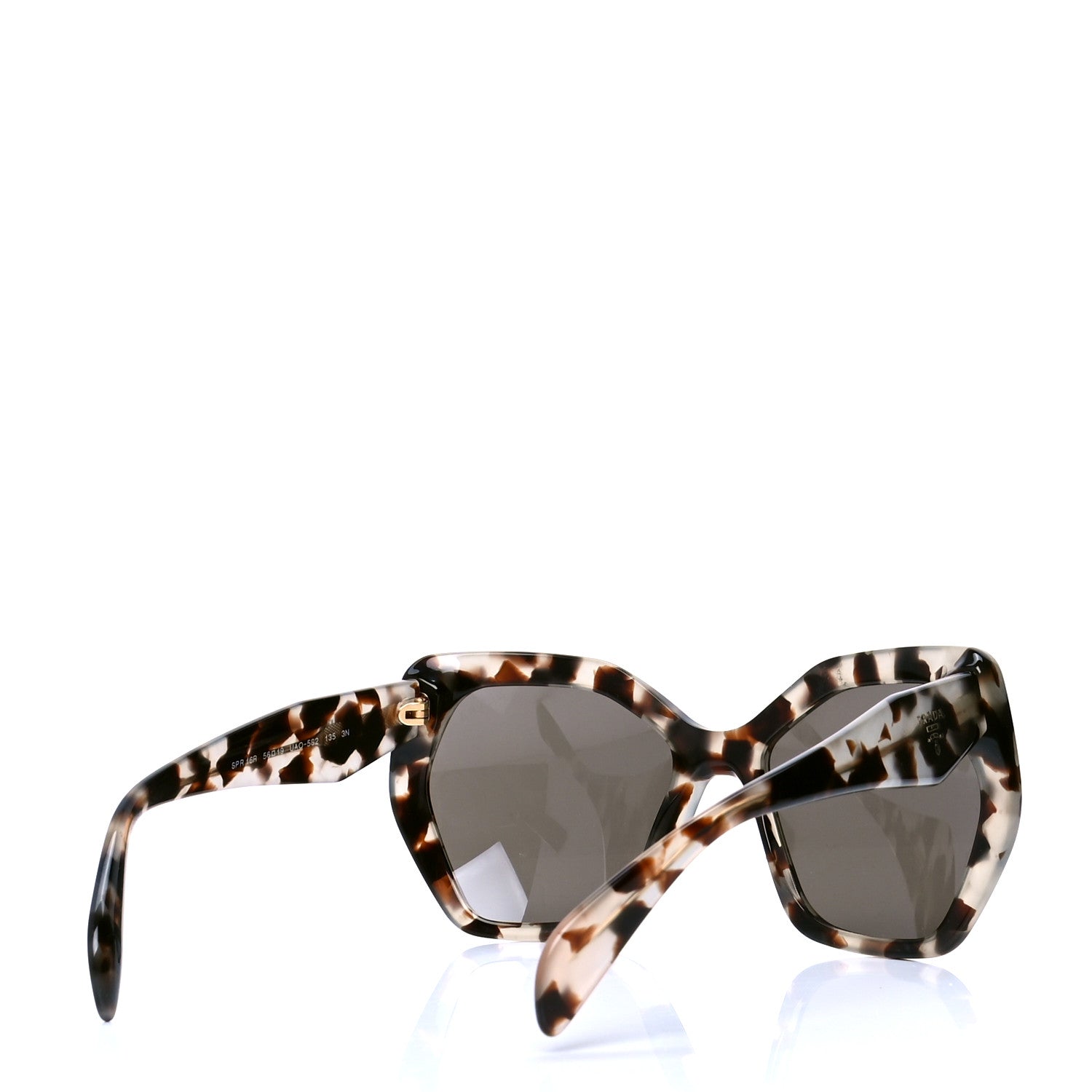Prada Sunglasses SPR 16R Tortoise Grey 4 of 4