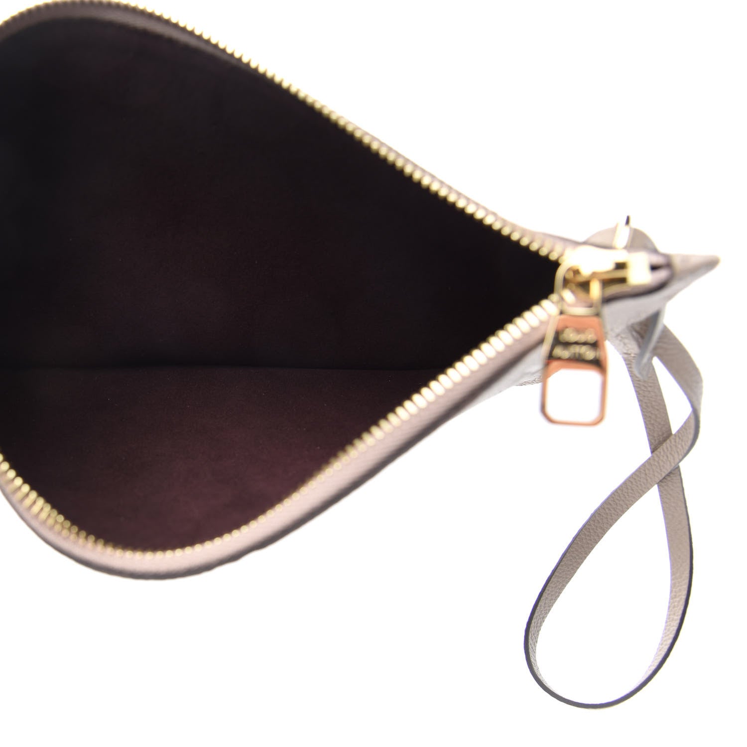 Louis Vuitton Empreinte Monogram Giant Neverfull MM Pochette Tourterelle 5 of 7