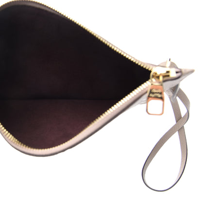 Louis Vuitton Empreinte Monogram Giant Neverfull MM Pochette Tourterelle 5 of 7