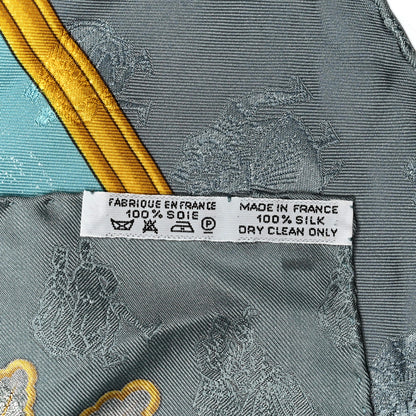 Hermes Silk Joies d'Hiver Scarf 90 5 of 5