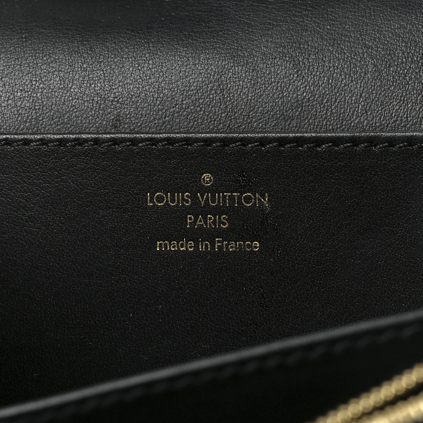 Grained Calfskin Vivienne NM Black
