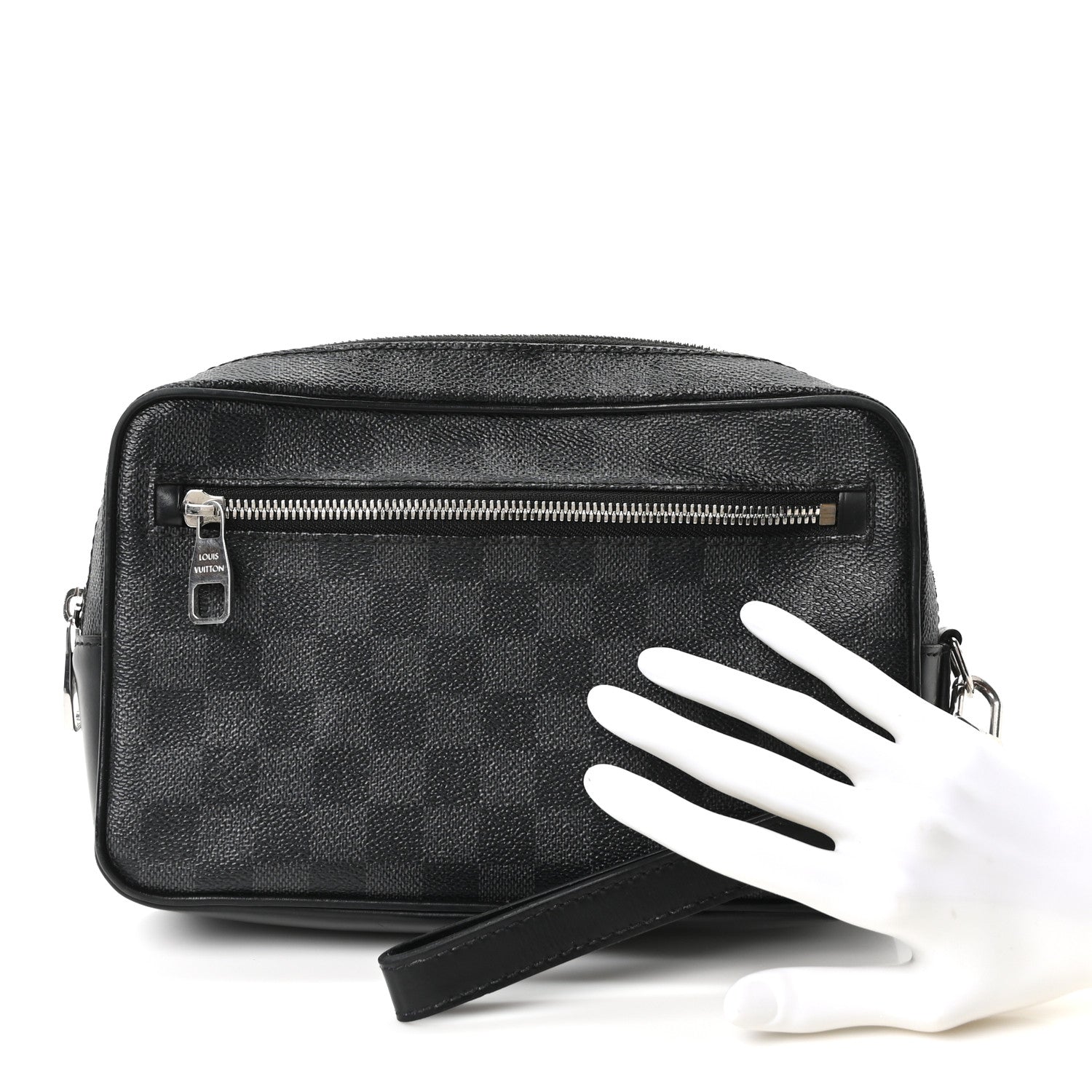 Louis Vuitton Damier Graphite Kasai Clutch 1857247 – FASHIONPHILE