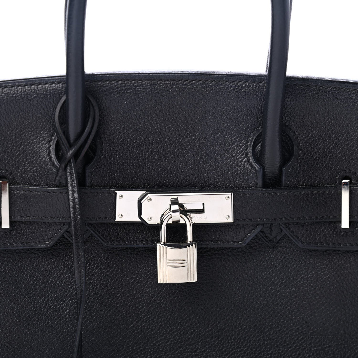 Hermes Vache Liegee Birkin 30 Black 7 of 9