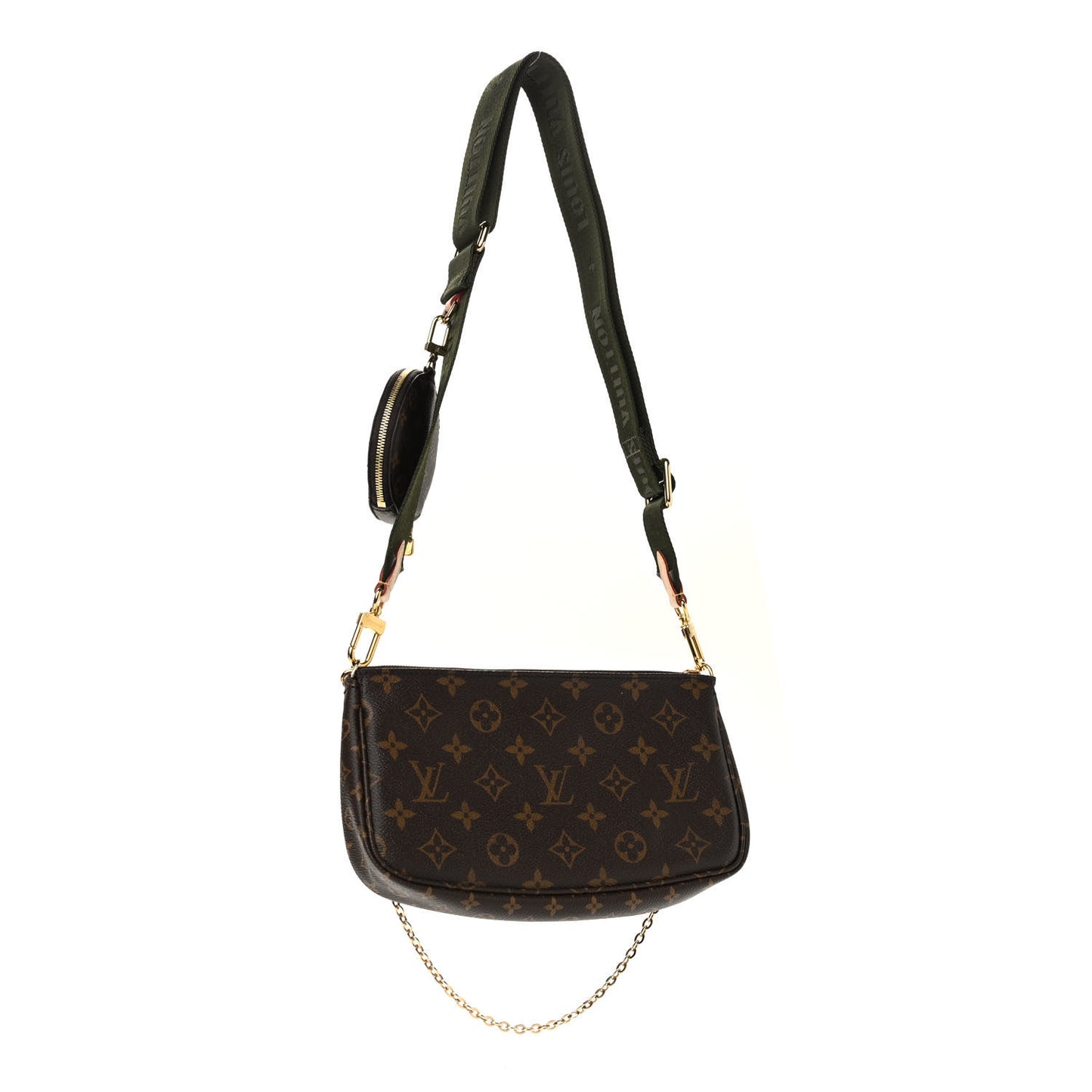 Monogram Multi Pochette Accessories Kaki