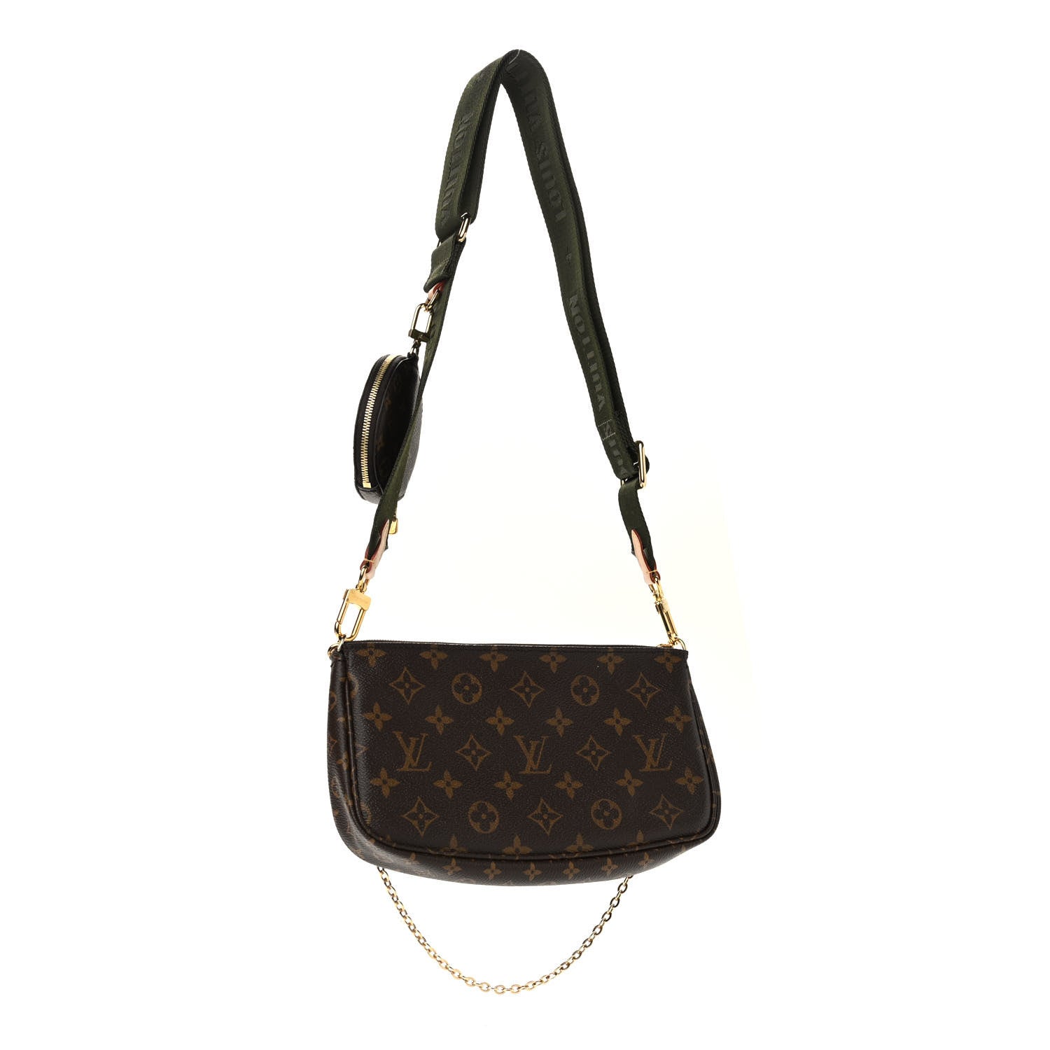 Louis Vuitton Monogram Multi Pochette Accessories Kaki 3 of 12