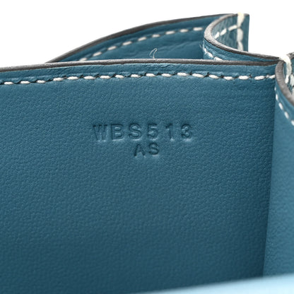 Hermes Epsom Constance 18 New Blue Jean 8 of 13