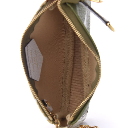 Louis Vuitton Monogram Giant Micro Pochette Accessories Kaki White 5 of 7