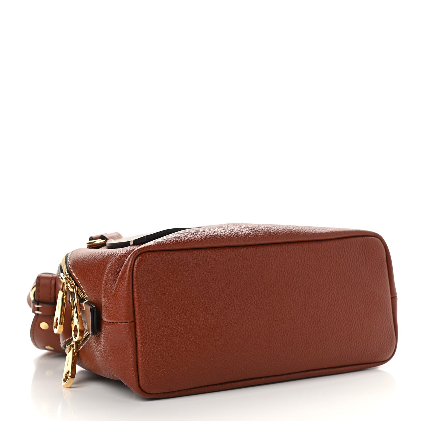 Calfskin Small Daria Sepia Brown