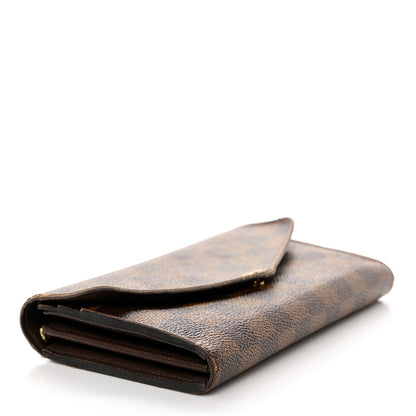 Louis Vuitton Damier Ebene Sarah Wallet NM 4 of 14
