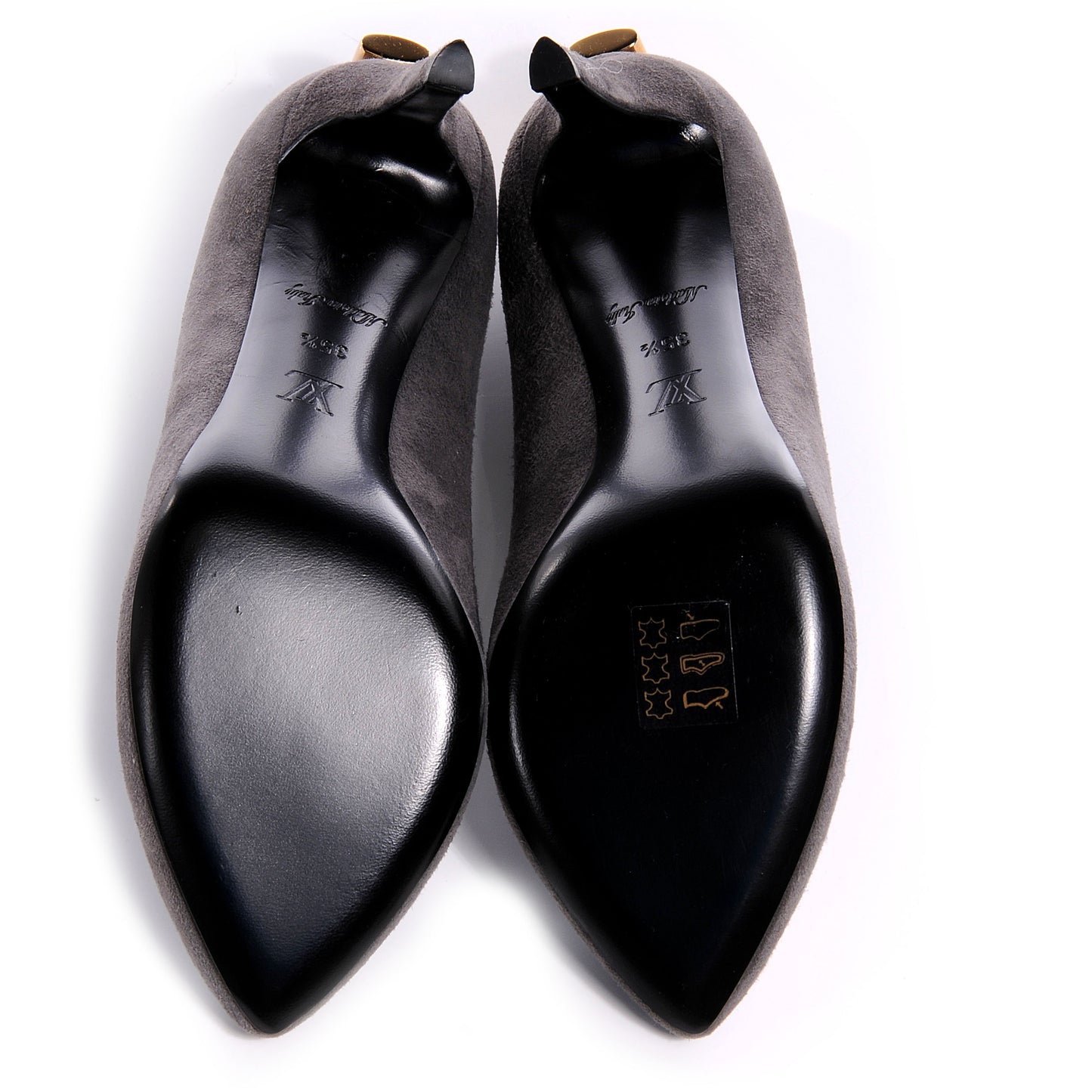 Suede Oh Really Pumps 35.5 Grey