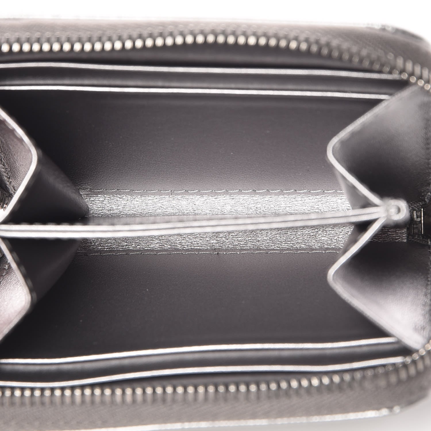 Prada Vitello Move Metal Coin Purse Cromo 5 of 8