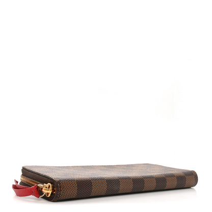 Louis Vuitton Damier Ebene Clemence Wallet Cherry 4 of 7