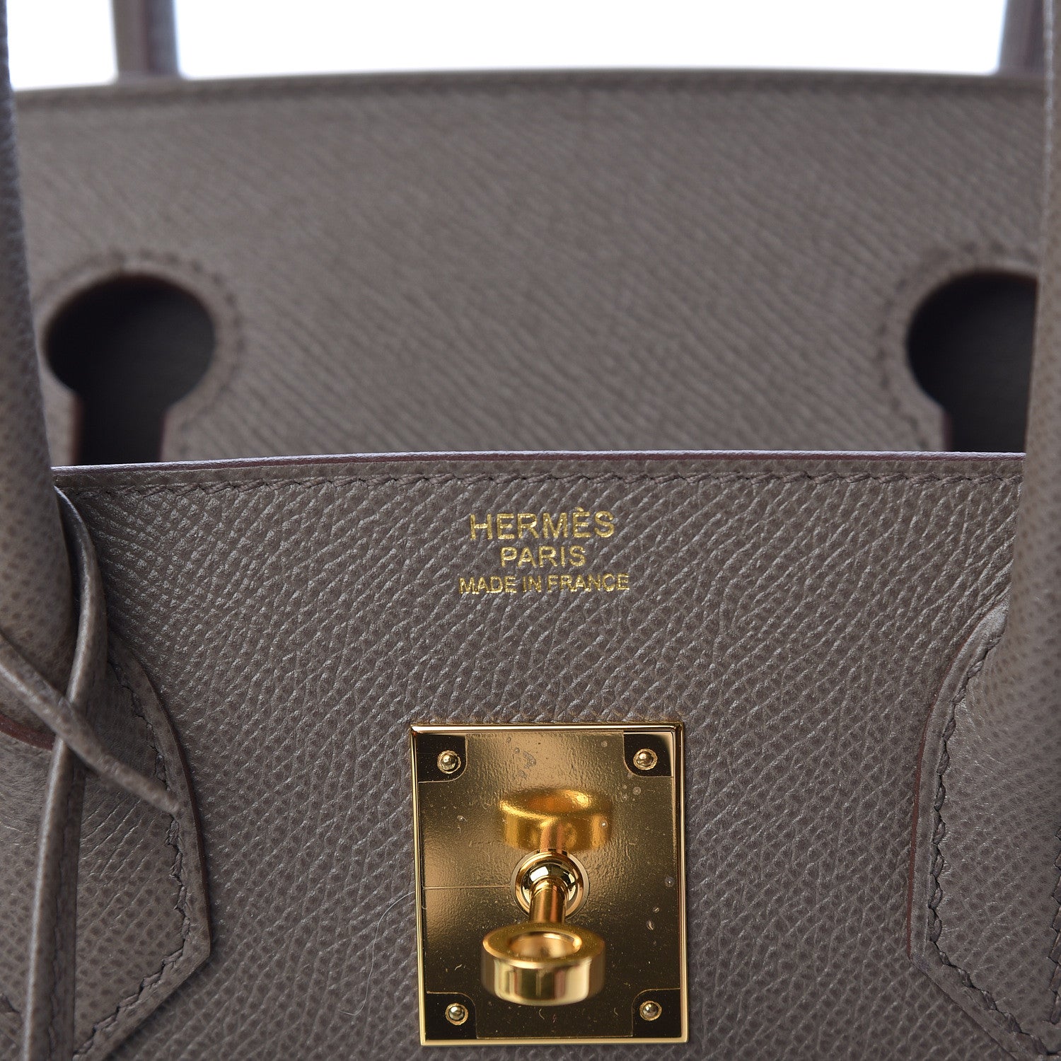 Hermes Epsom Birkin 30 Etain 8 of 11