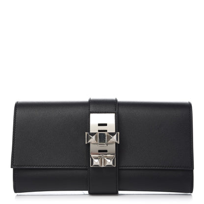 Hermes Swift Medor 23 Clutch Black 1 of 10