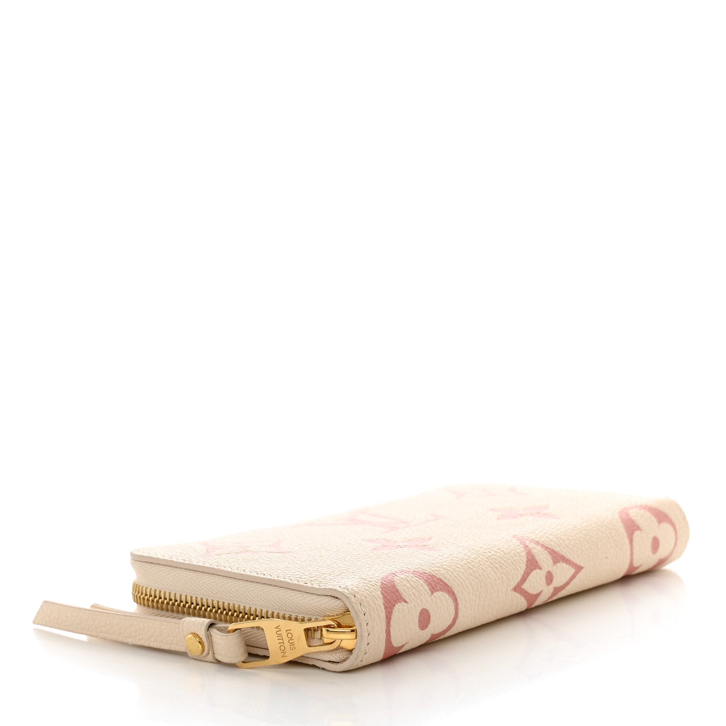 Empreinte Monogram Giant Zippy Wallet Creme Bois De Rose